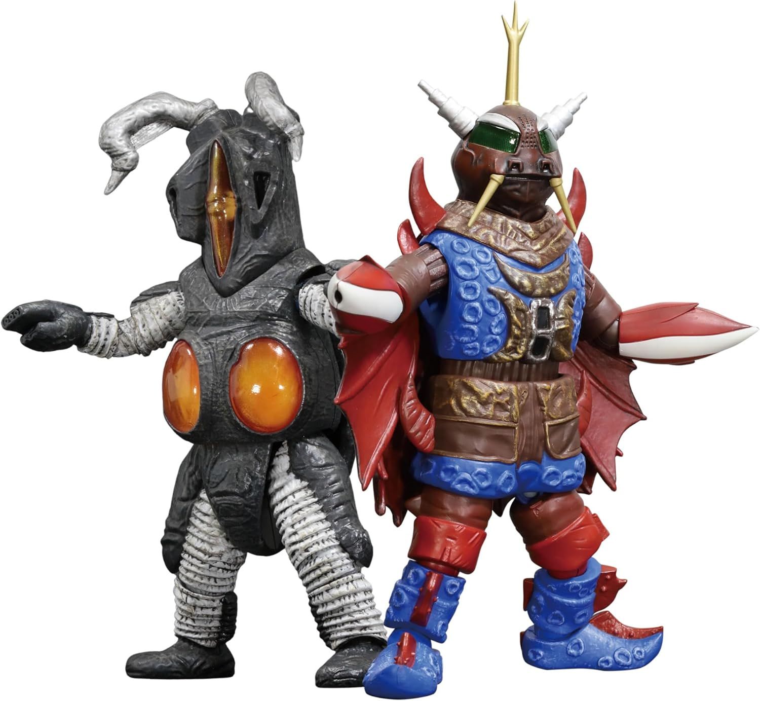ＭＡＦ ゼットン＆バット星人 ノンスケール PVCu0026ABS製 塗装済み 完成品フィギュア