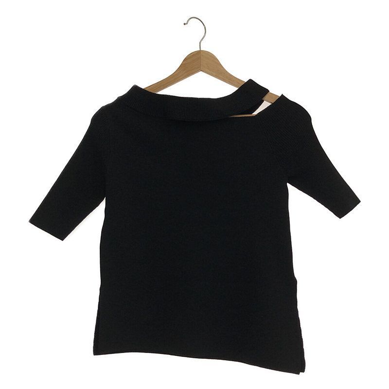 UN3D / アンスリード | カットオフ ショルダーニット | F | - メルカリ 