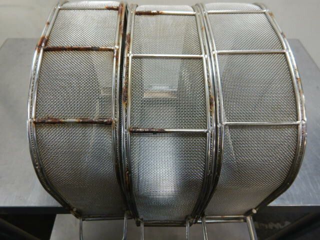 中古】【3個セット】【部品販売】タニコー ゆで麺機用 反転かご パスタ