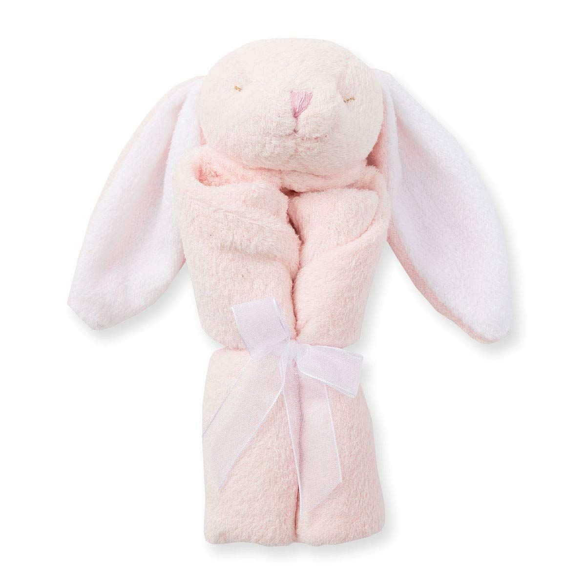 ラスト1点】ピンク うさぎ タオル バニー 出産祝い ミニブランケット