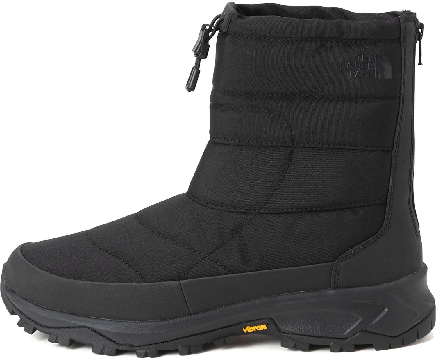 ザ ノース フェイス THE NORTH FACE アウトドア ヌプシ ブーティ ウォータープルーフ バックジップ ウィンターブーツ 靴 シューズ 防水 保温 秋冬 雪 普段使い ビジネス 機能的 グリップ NF5257 KK TNFブラック×TNFブラック