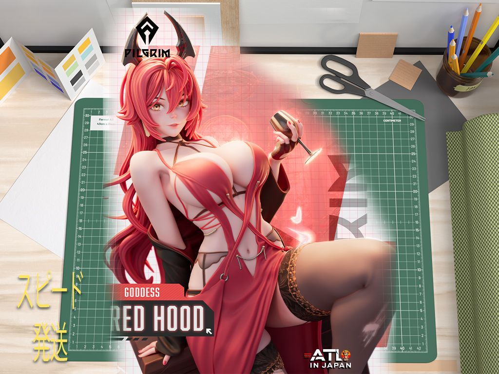 1/7 ガレージキット Nikke Red Hood Gown 美少女フィギュア 未塗装未 