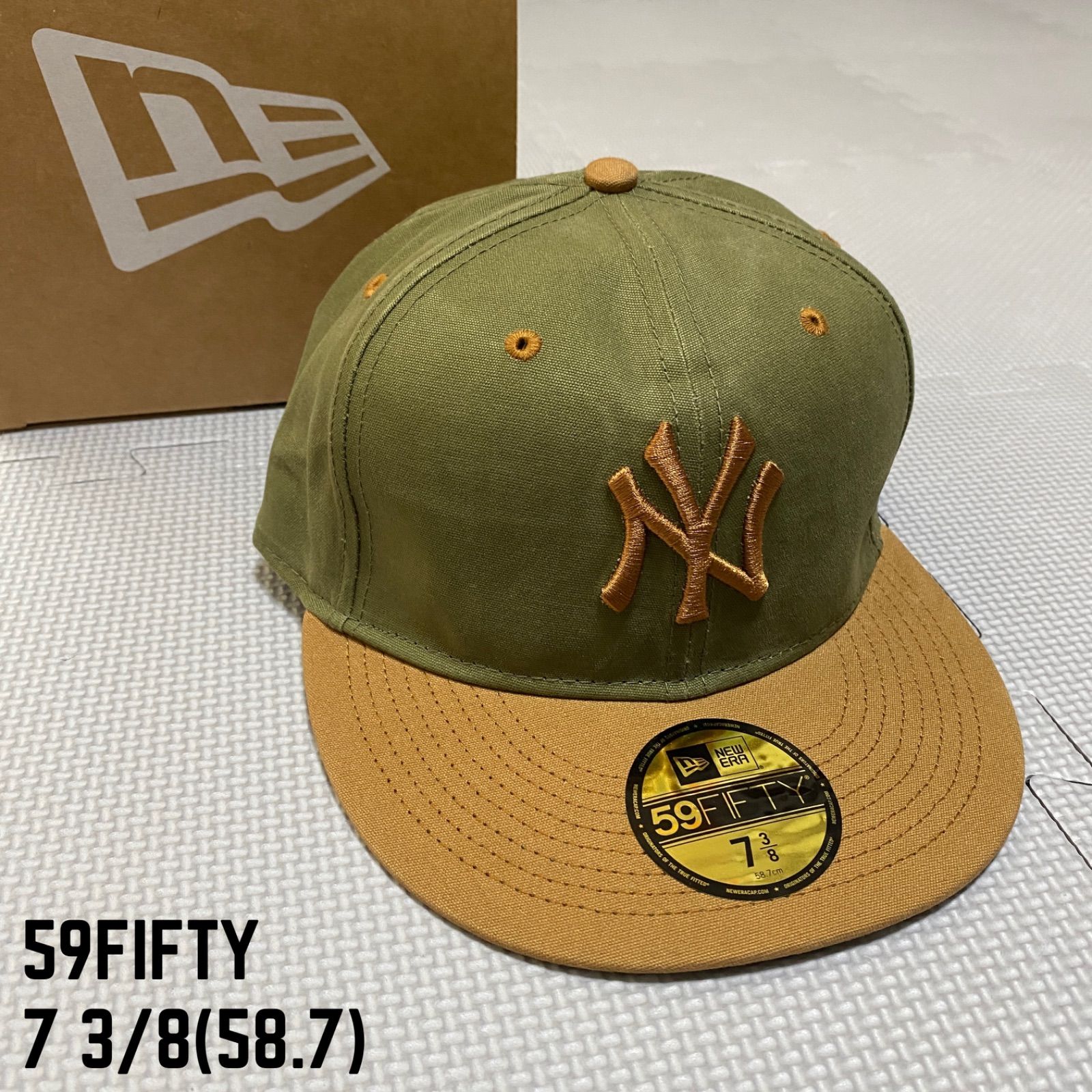 新品 7 3/8ニューエラ59FIFTY  ニューヨークヤンキース newera