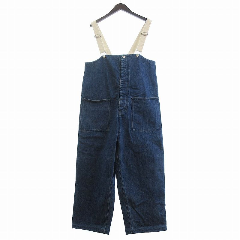 完璧すぎて可愛げがない ネストローブ デニムデッキサロペット 21AW 美品 Robe nest サロペット・オーバーオール・オールインワン