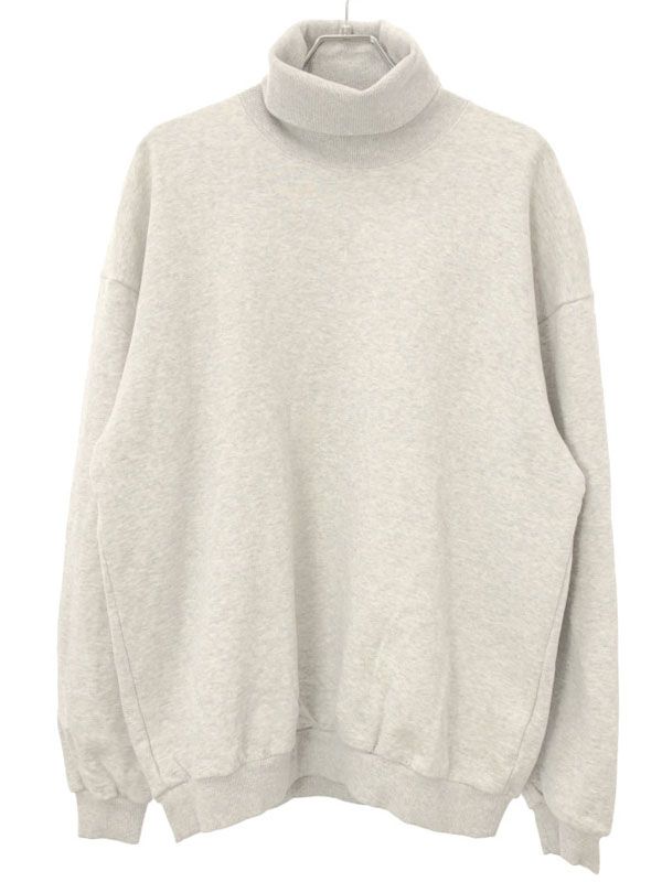 everyone エブリワン cotton turtleneck sweatshirt タートルネック