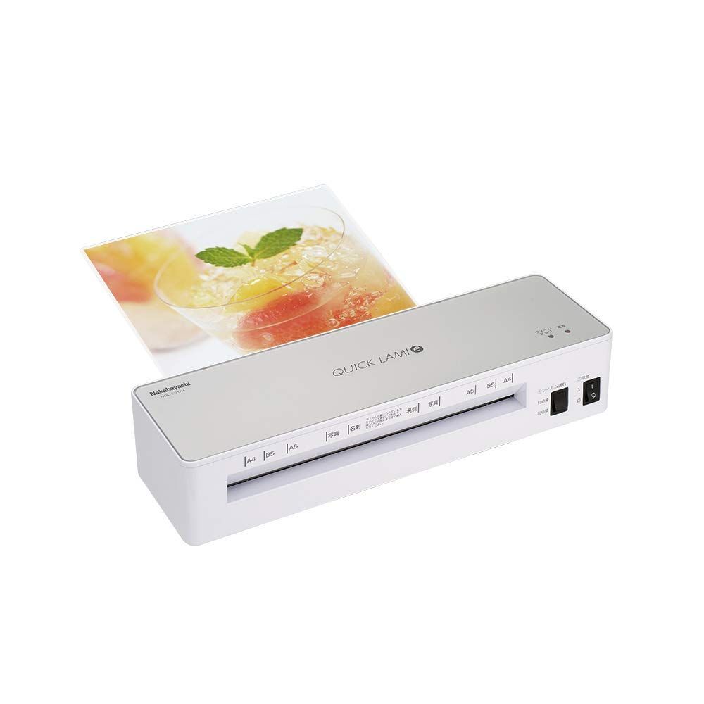 単品_A4 ナカバヤシ パーソナルラミネータ クイックラミ エコノミー A4