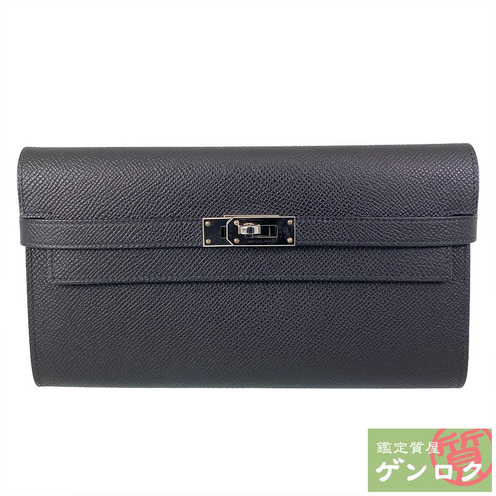 【上質レザーで気品漂う】◆HERMES◆ロングウォレット HERMES - 本物 エルメス HERMES ドゴン ヴォースイフト レザー