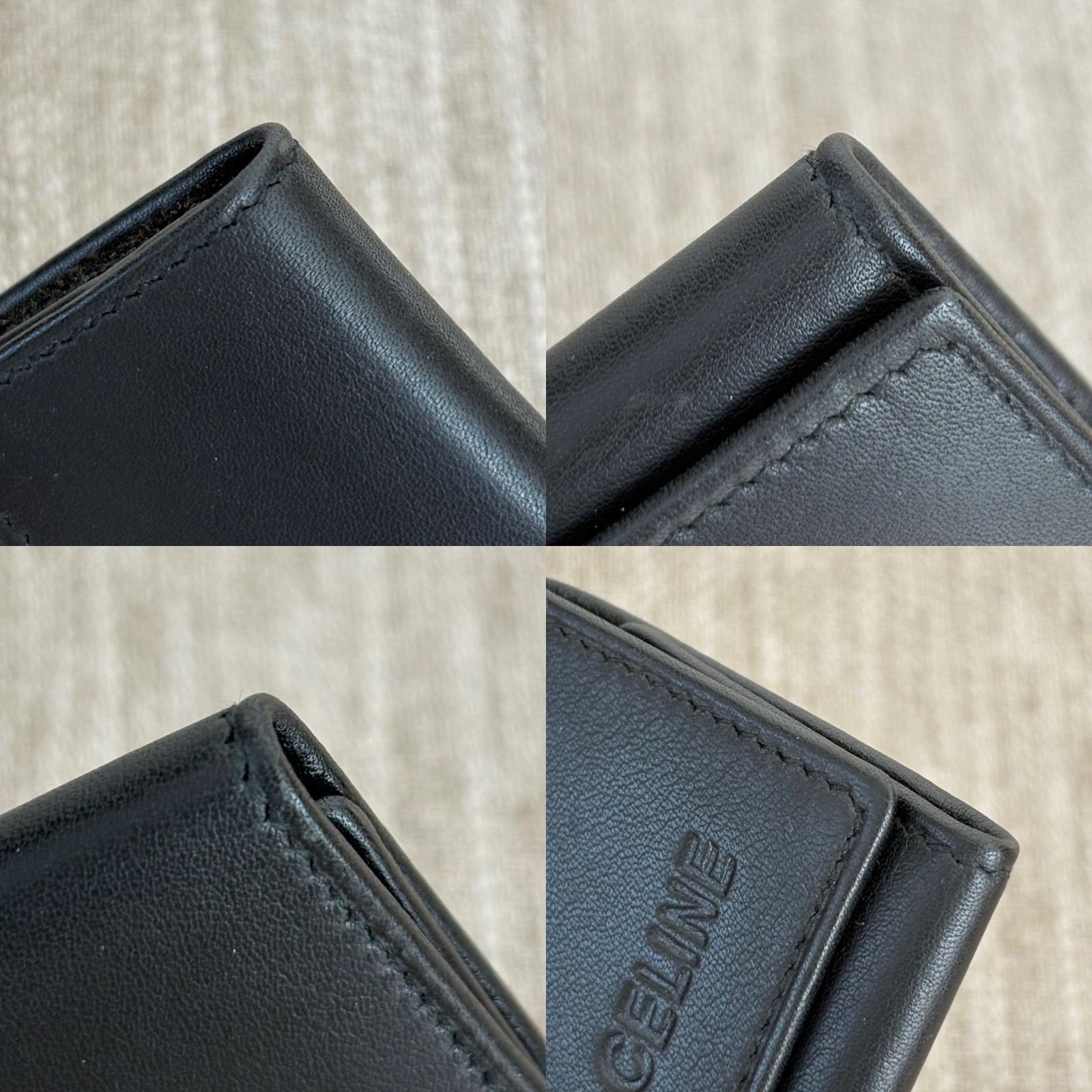極美品】CELINE セリーヌ レザー 4連 キーケース 鍵入れ