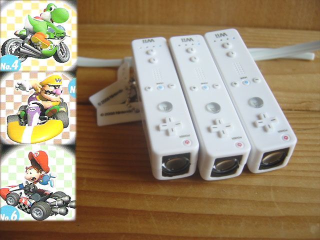 ♯Euv01BbマリオカートWiiリモコンプロジェクターライト全6種 ガシャポン ♯Euv01BbマリオカートWiiリモコンプロジェクターライト全6種