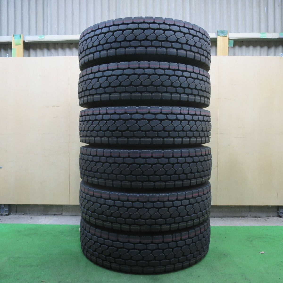 25年 6本 トラック タイヤ 225 80R17.5 123 122L ブリヂストン エコピア M801Ⅱ ミックス オールシーズン 17.5インチ 5092407イスタ