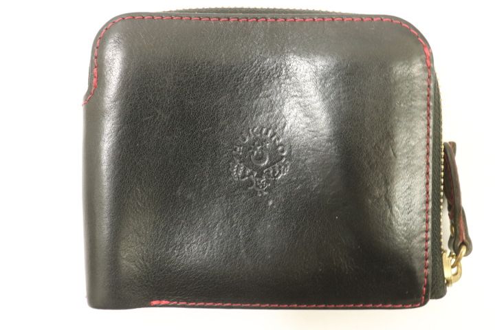 HUKURO メンズ財布 -- 財布 HUKURO -- 黒 ブラック ロゴ