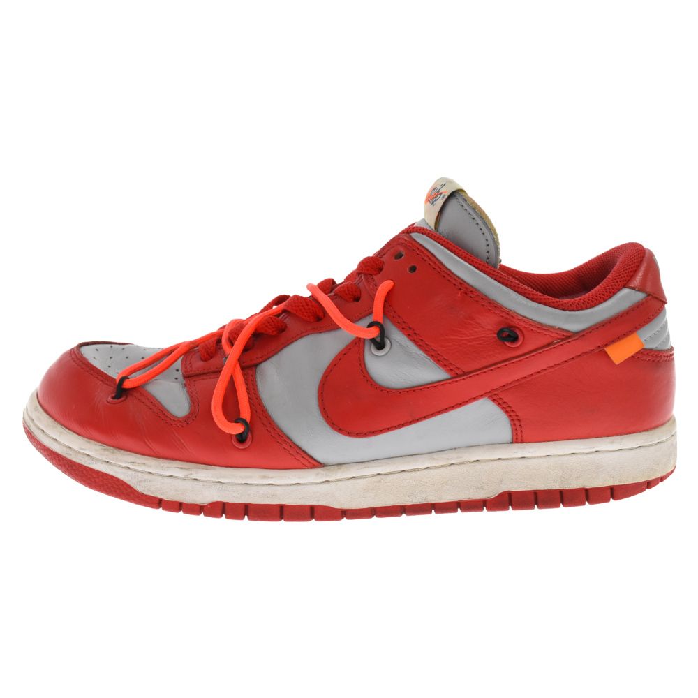 NIKE (ナイキ) ×OFF-WHITE DUNK LOW LTHR/OW オフホワイト ダンク ... 28cm ダンクLOW nike× off white