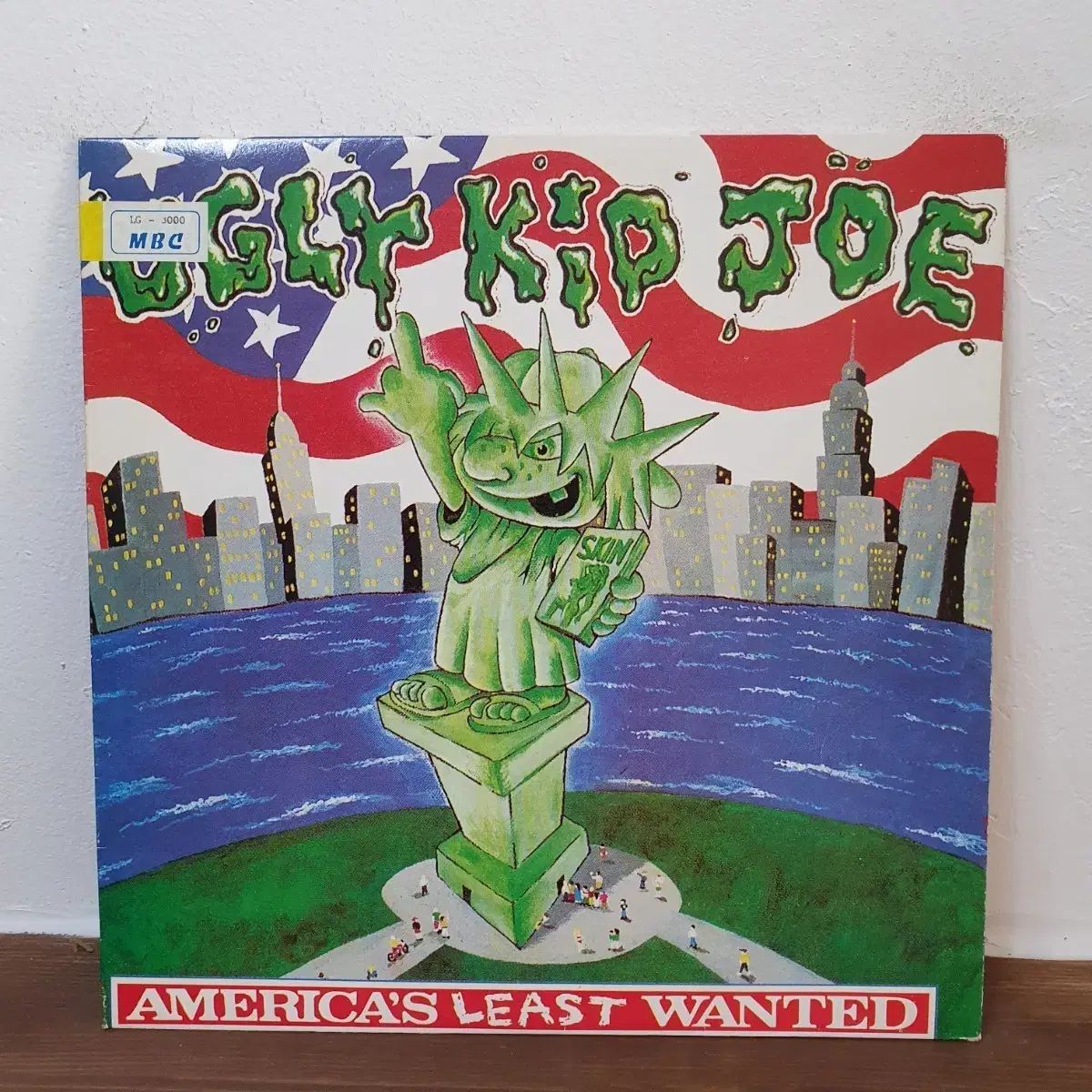 醜い キッドジョ UGLY KID JOE LP 1992 ヴォーカル なアルバム