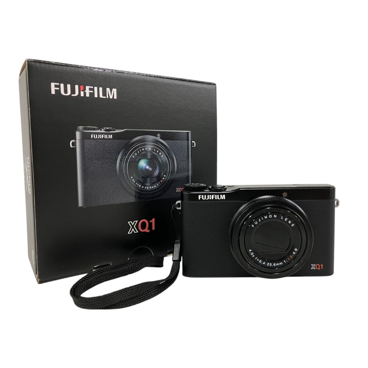 FUJIFILM 富士フィルム XQ1 コンパクト デジタル カメラ ケース付き B9898781
