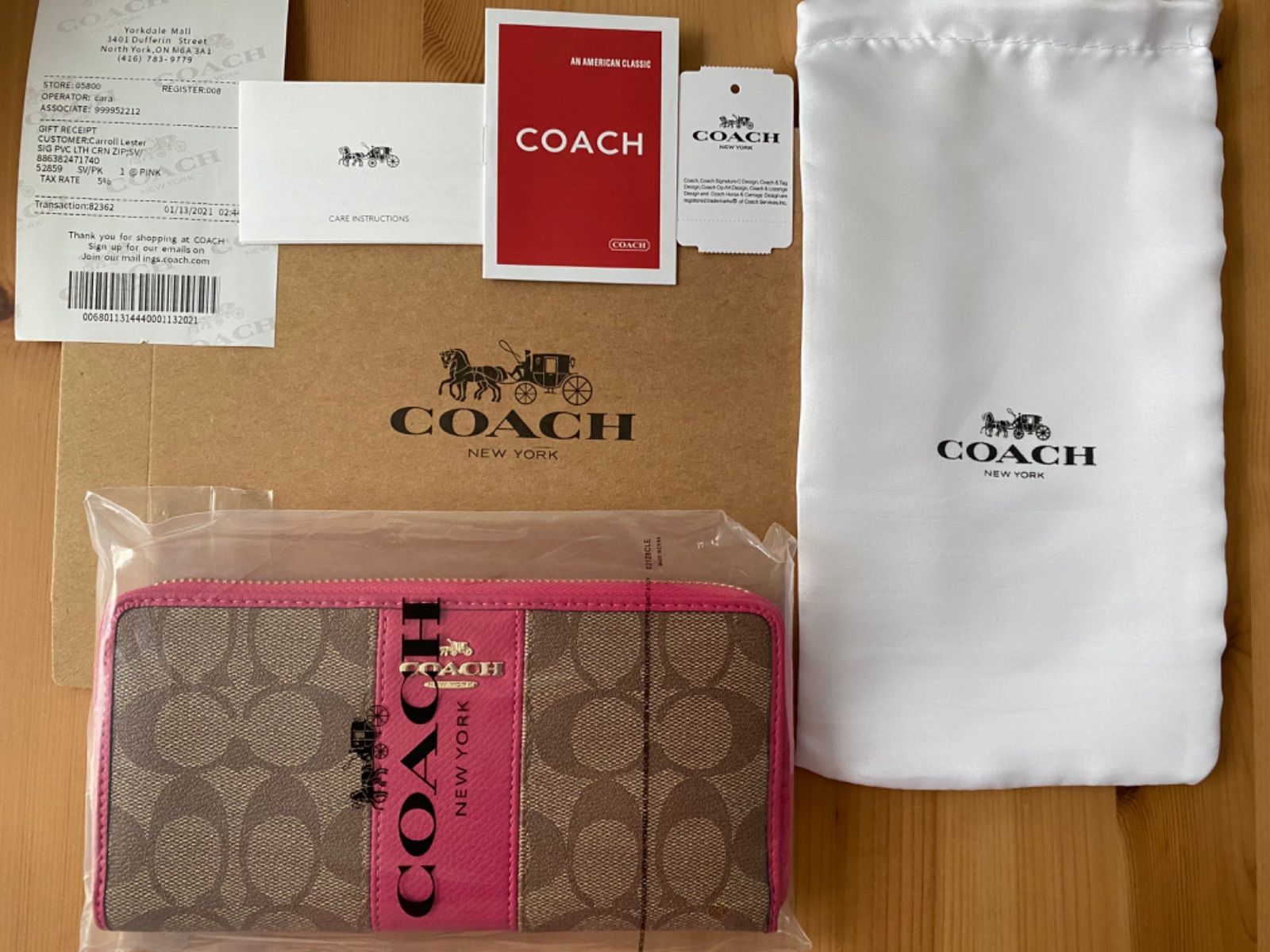 COACH（コーチ）長財布 正規品 【新品・未使用】 - メルカリShops