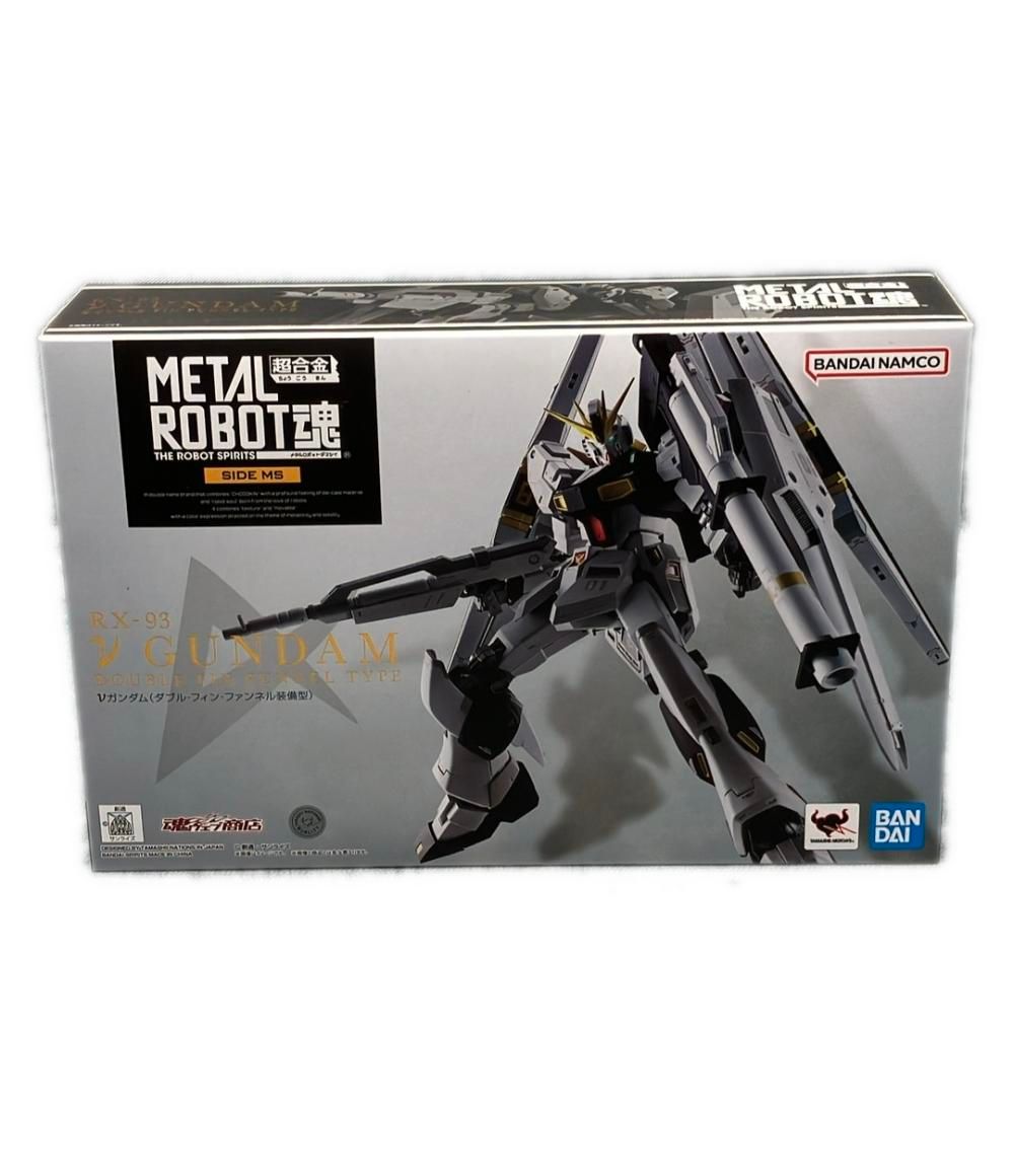 機動戦士ガンダム METAL ROBOT魂 フィギュア 超合金 RX-93 νガンダム ダブル フィン ファンネル装備型 バンダイ