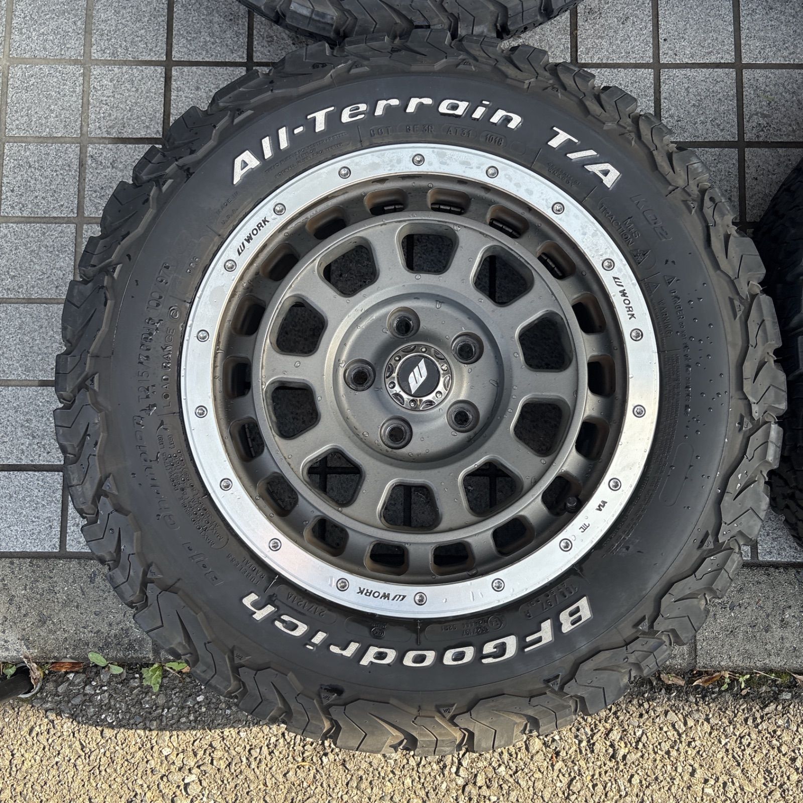 work CRAG T-GRABIC ホイールタイヤセット 16インチ ワーク - メルカリ