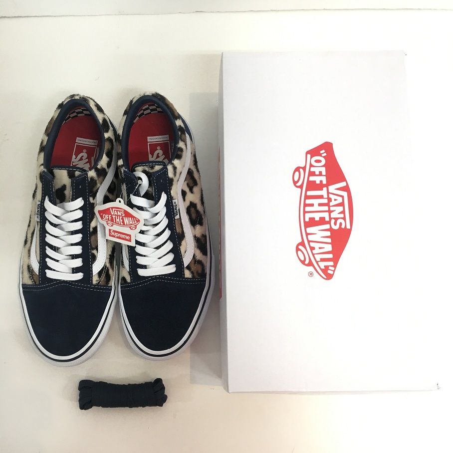 VANS × Supreme SKATE OLD SKOOL バンズ シュプリーム スケート