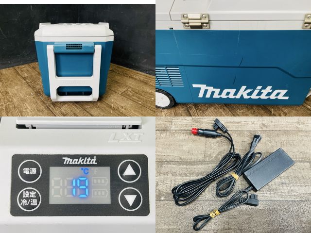 Makita CW180D 冷温庫 20L(中古) ЗЗ MAKITA マキタ 18v 20L 充電式冷温庫 CW180D ブルー｜中古