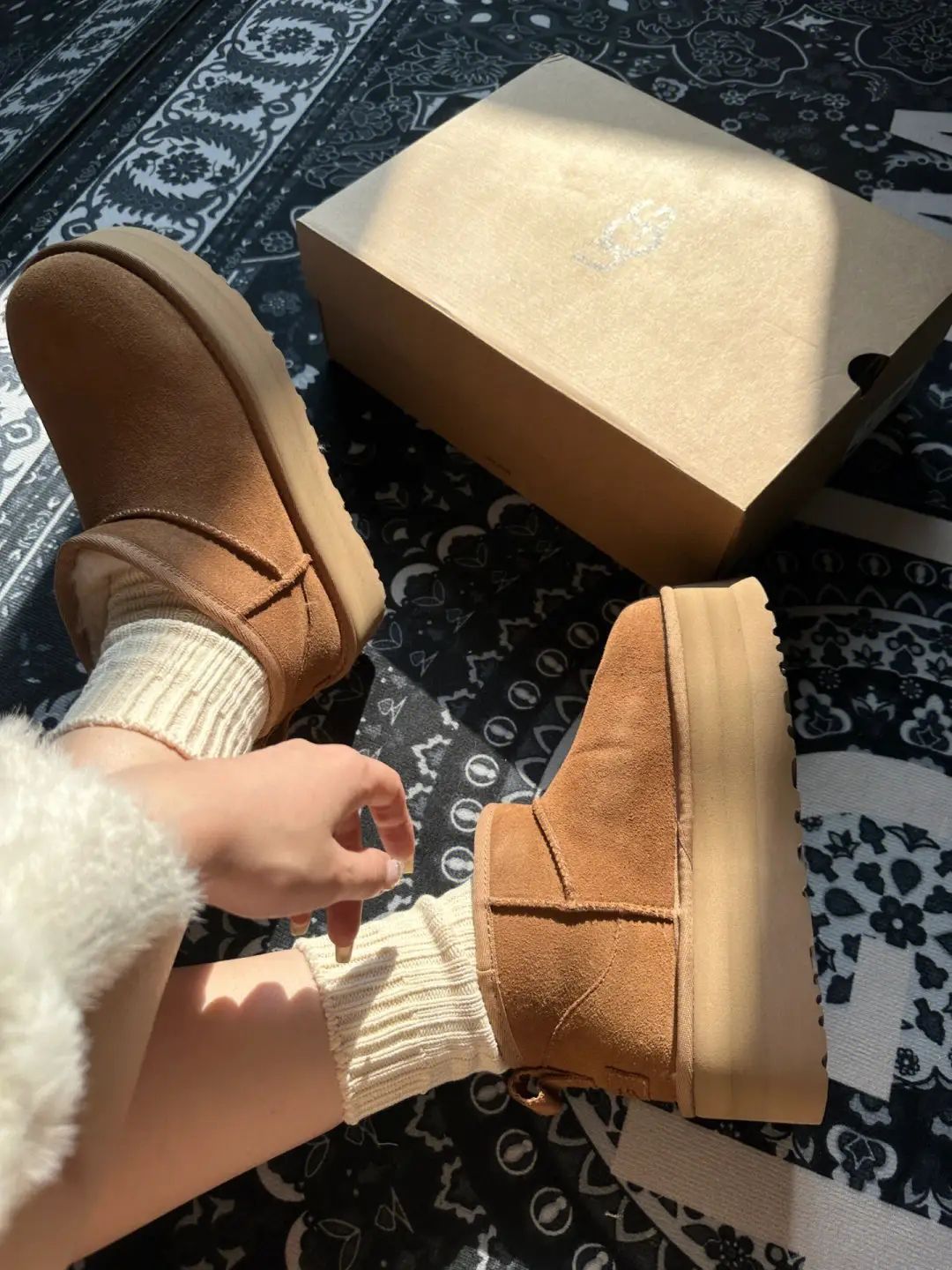 UGG ブーツ クラッシックウルトラ ミニプラットフォーム 箱付DX204 UGG ブーツ クラッシックウルトラ ミニプラットフォーム 箱付DX204