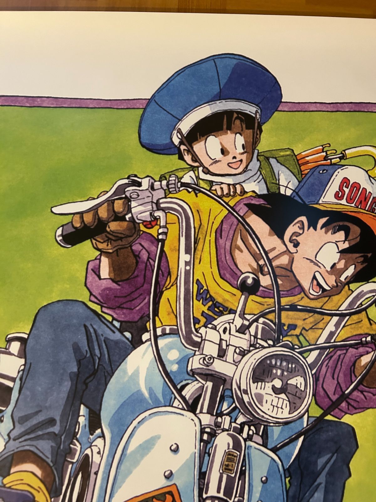 ゼットゴールド　B1ポスター ドラゴンボール 鳥山明 2025年 40周年記念原作イラスト 限定