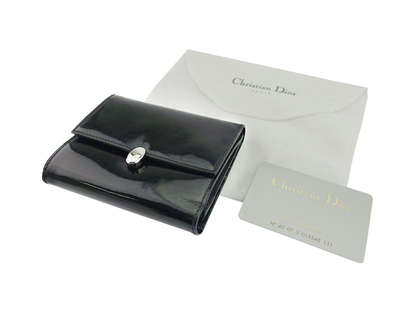 最大30％OFF☆クリスマスSALE】ディオール Dior 三つ折り財布 CDマーク