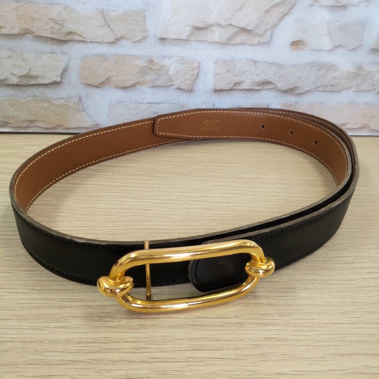 HERMES エルメス フォンスベルリバーシブルベルト