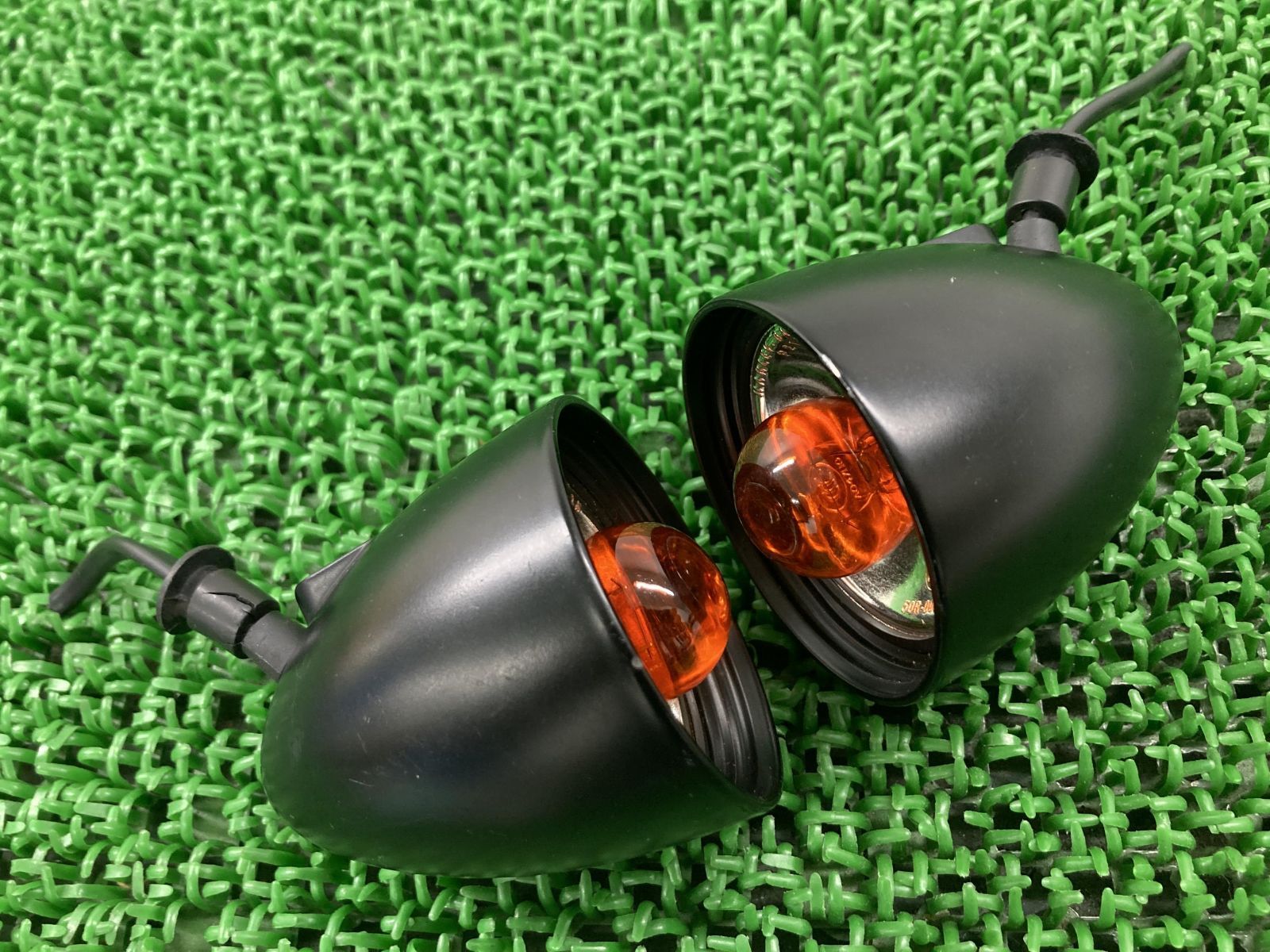 FXSB フロントウインカーベース 左右 ハーレー 純正 中古 バイク 部品