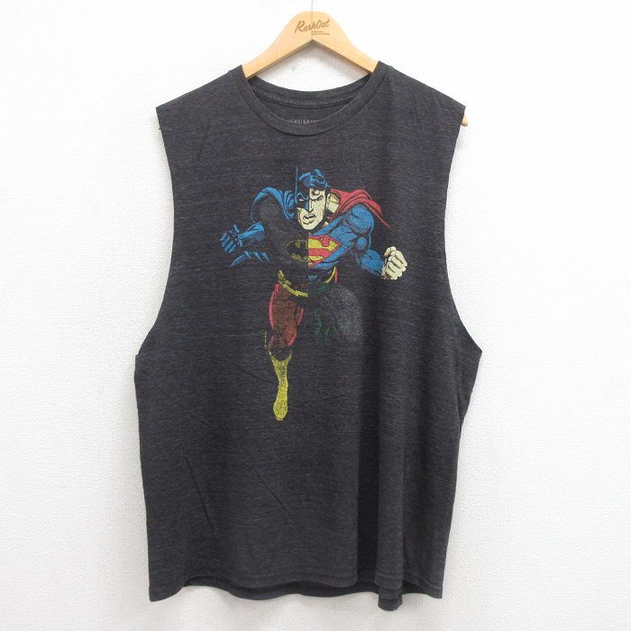 XL/古着 タンクトップ メンズ DCコックス バットマン BATMAN