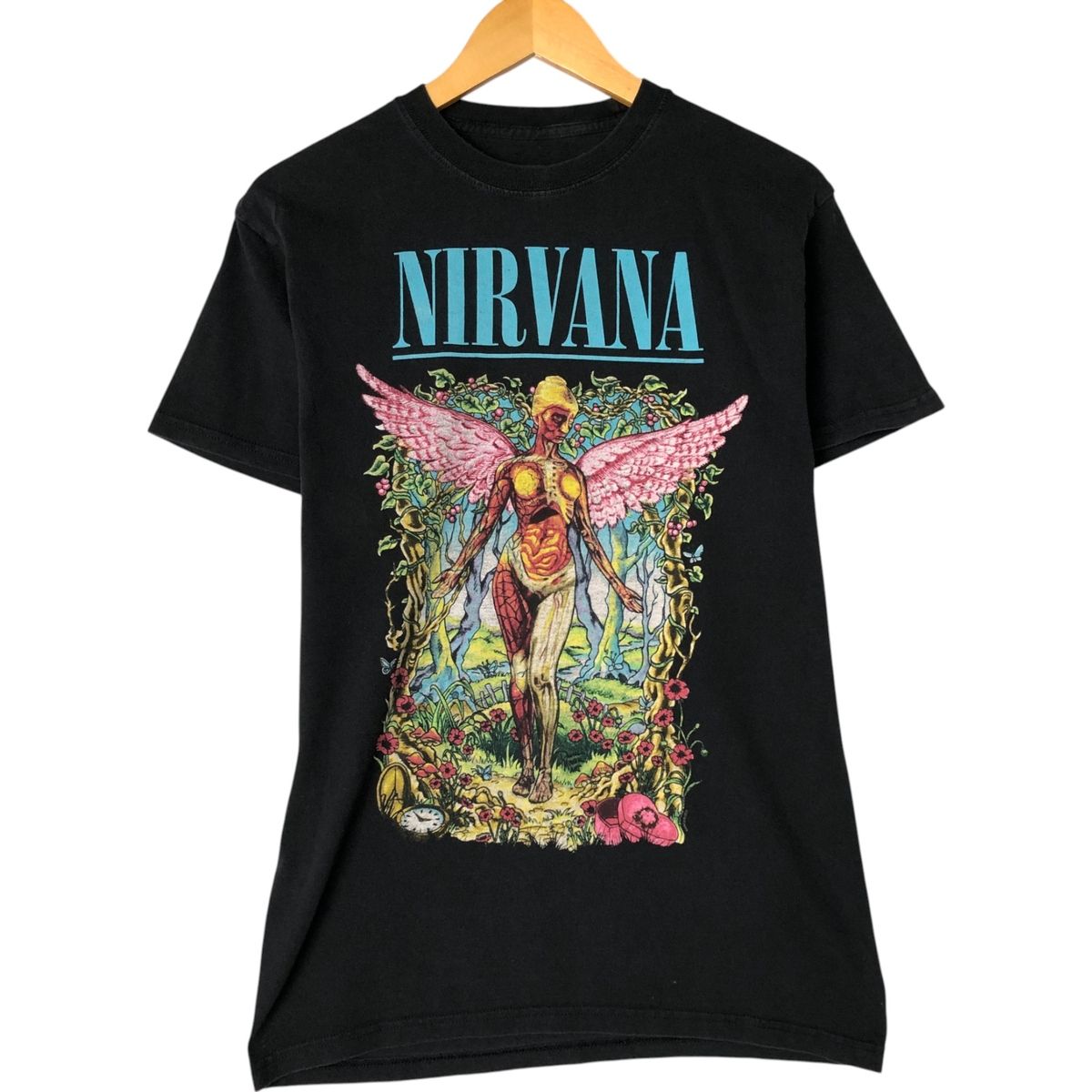 古着 NIRVANA ニルヴァーナ バンドTシャツ バンT メンズM相当|eaa556402