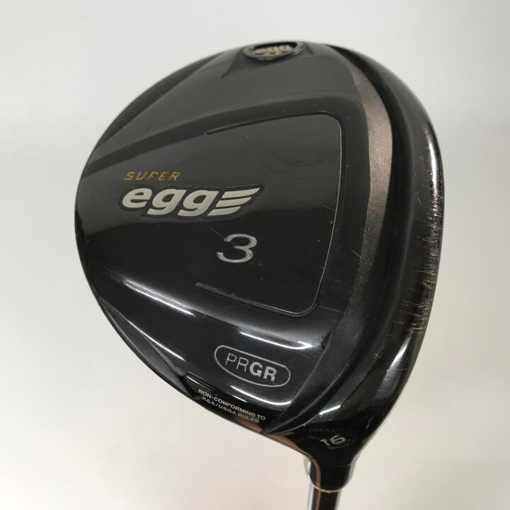 【即納】SUPER egg 2018 | 16 | R | egg オリジナルカーボン | 中古 | フェアウェイウッド | プロギア