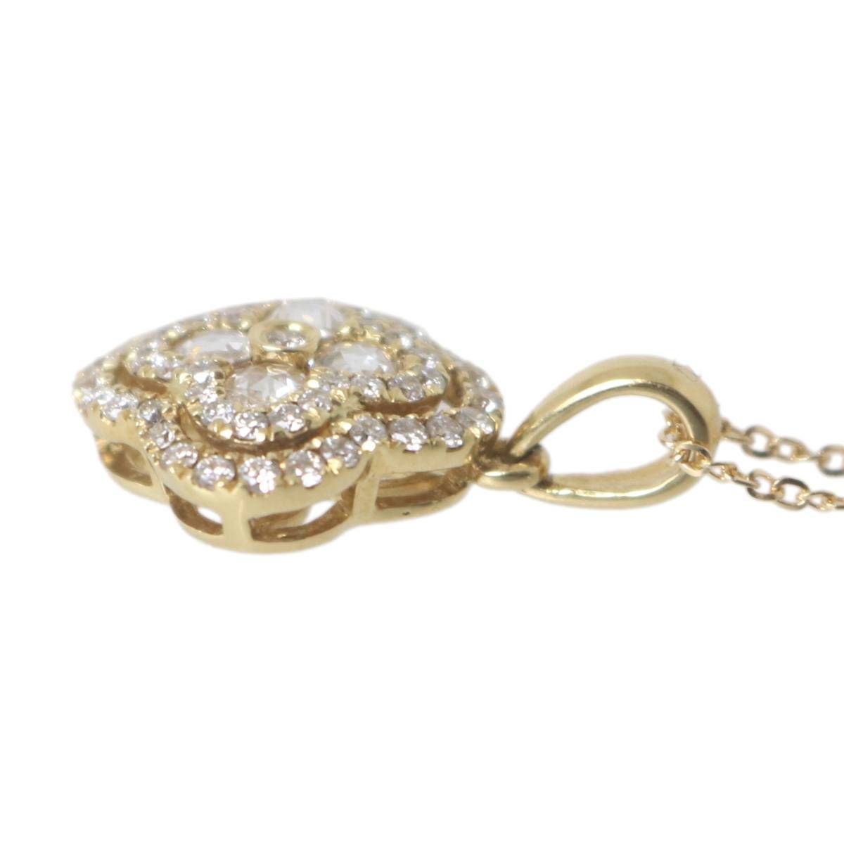 K18　ペンダント　18金　ダイヤモンド　0.48カラット K18 ペンダント 18金 ダイヤモンド 0.48カラット 【公式通販】