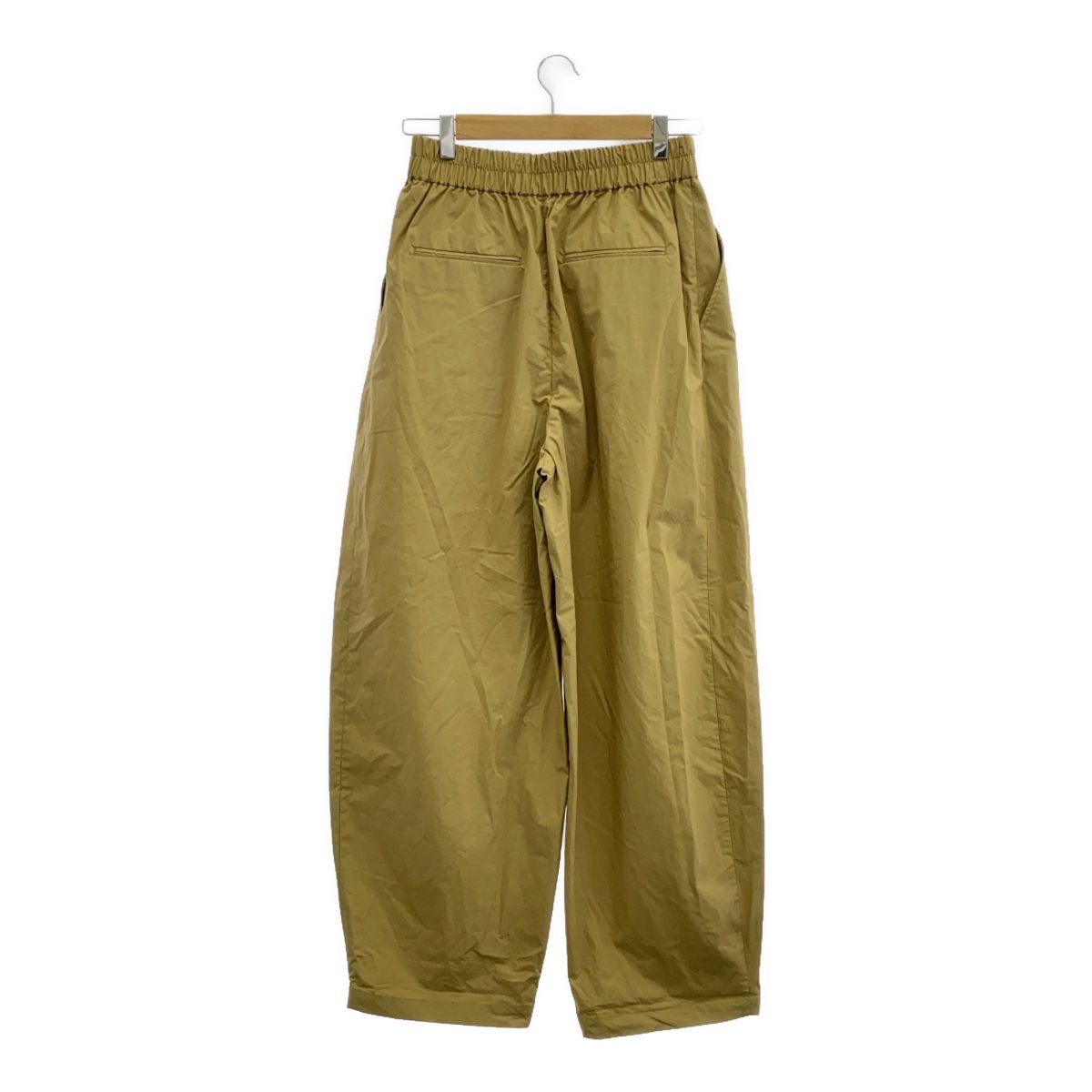 BABYLONE コットンナイロンタックパンツ カーキ 36サイズ BABYLONE