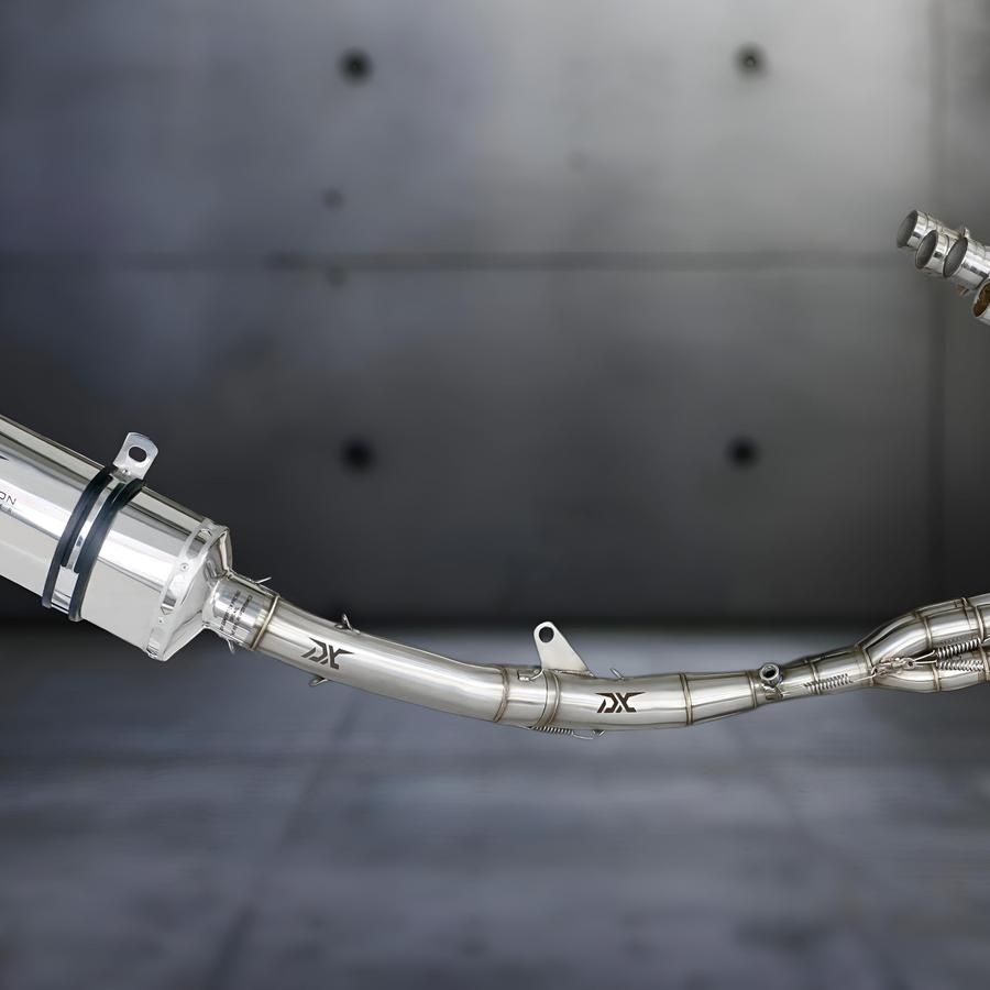 コード DX GENERATION SPHERE OVAL フルエキマフラー ZX-25R ZX-4R