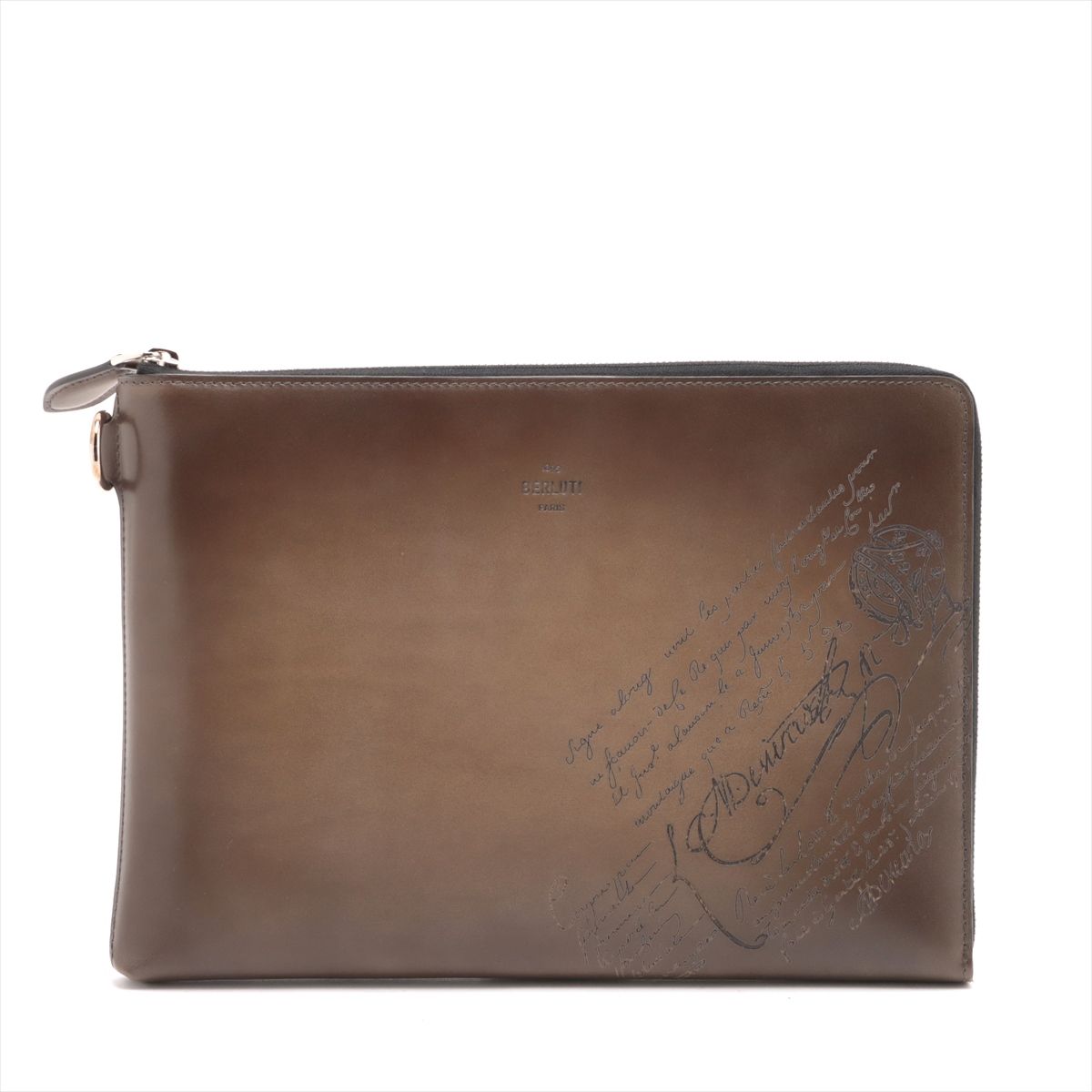 極美品 ベルルッティ カリグラフィ ニノ レザー セカンドバッグ