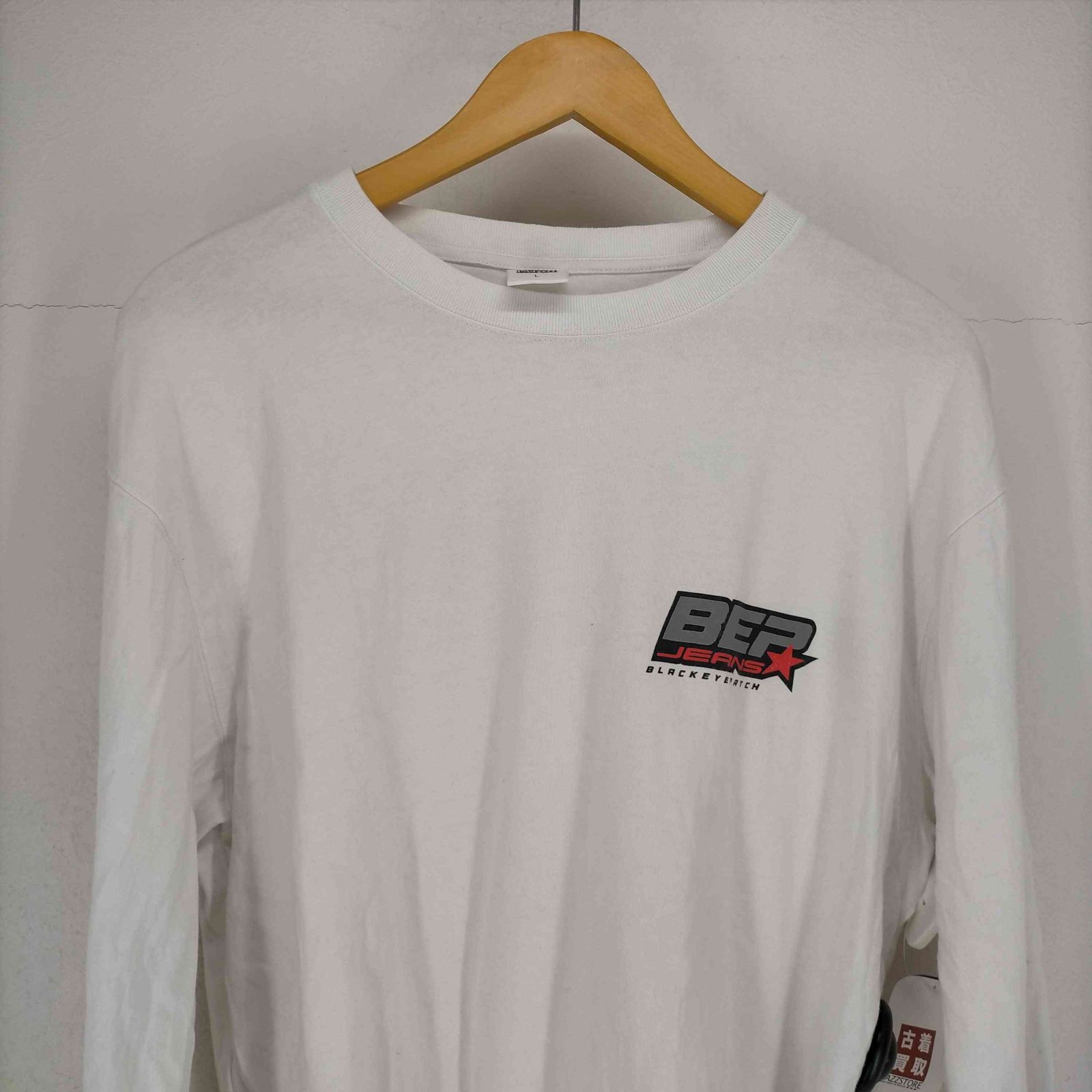【タグ付き・新品】ブラックアイパッチ　BEP JEANS ロンT ザブラックアイパッチ THE BLACK EYE PATCH 22AW BEP JEANS L/S