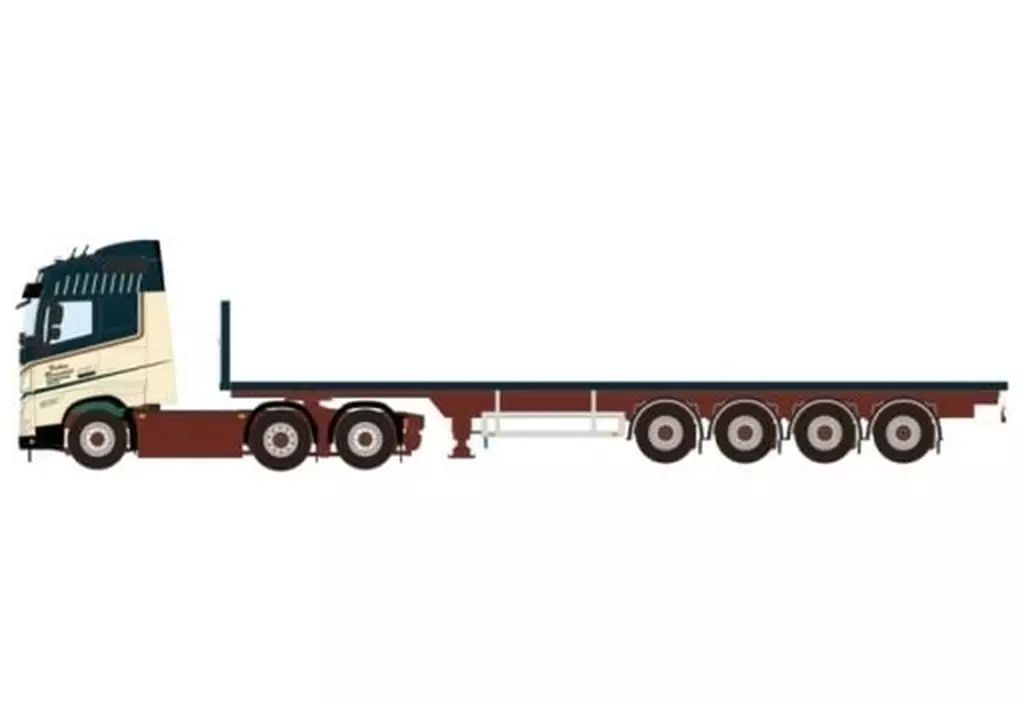 新品】ミニカー 1/50 Torben Ramsdal VOLVO FH5 GLOBETROTTER 6X2 TAG