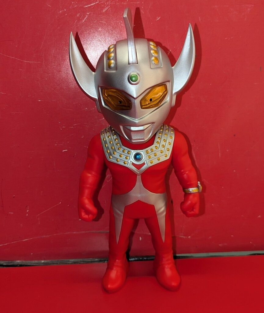 24cm ウルトラマン タロウ ソフビ MAS-009 MAZZCOT ウルトラマンタロウ