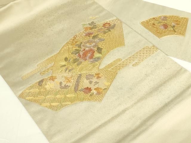 平和屋着物◎中国三大刺繍 スワトウ刺繍 汕頭刺繍 総刺繍 九寸名古屋帯