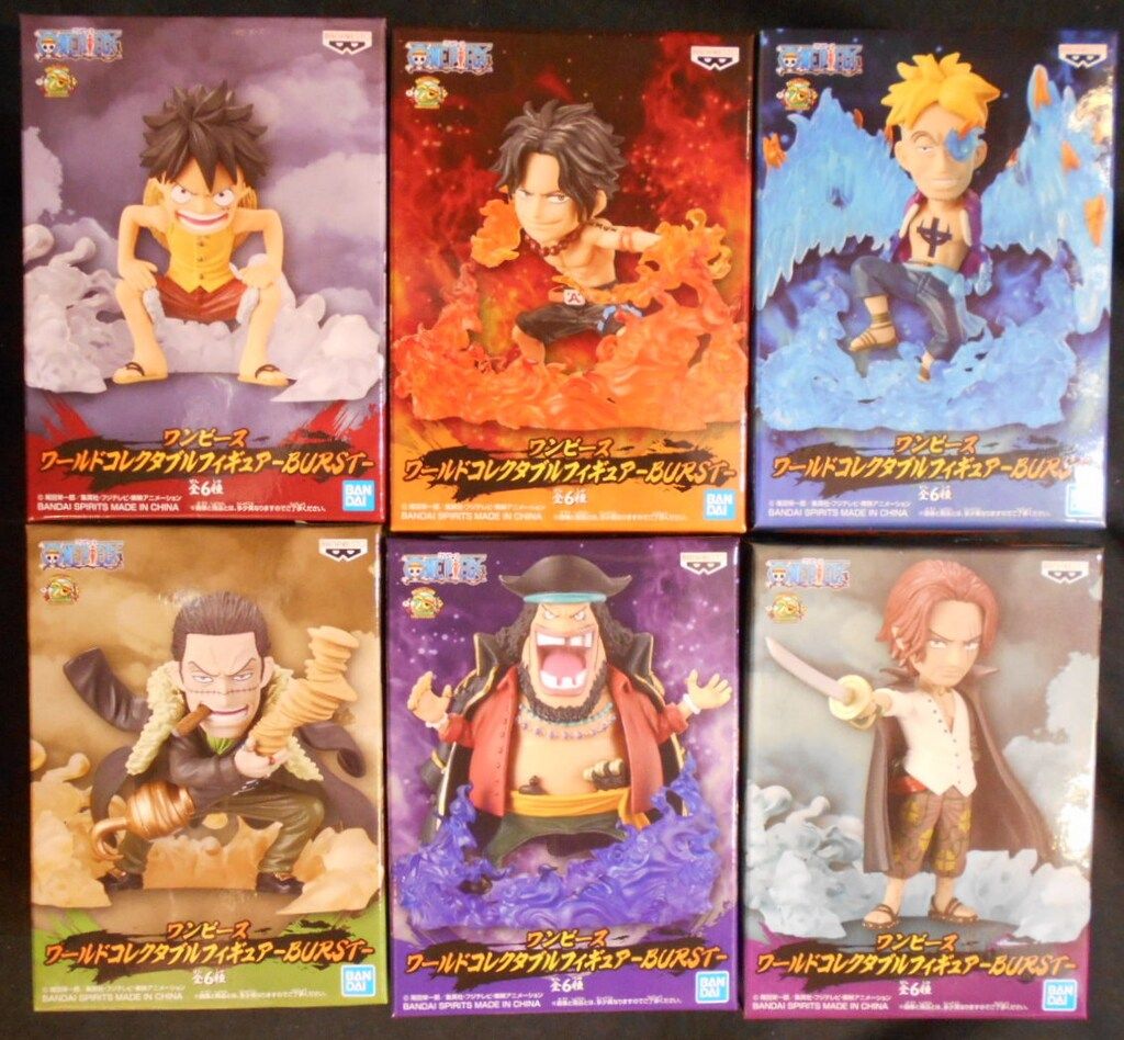 BANDAI SPRITS WCF BURST ワンピース 全6種セット