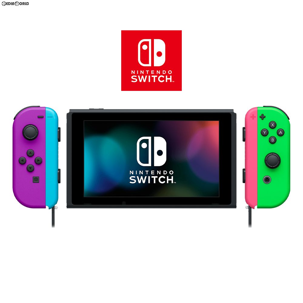 Nintendo Switch (L)ネオンパープル/(R)ネオンピンク（Switch