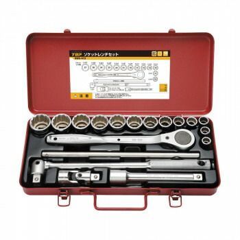 トップ工業 TOP ソケットレンチセット 差込角12.7mm 18点 SWS-413
