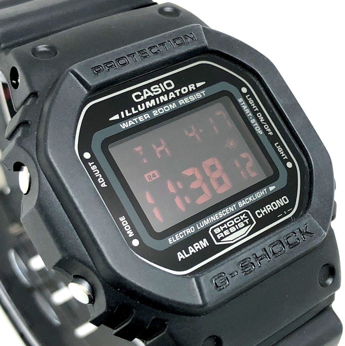 【電池新品】 G-SHOCK DW-056BK-1V REAL BLACK CASIO カシオ G-SHOCK リアルブラック スピード DW-056BK-1VJF