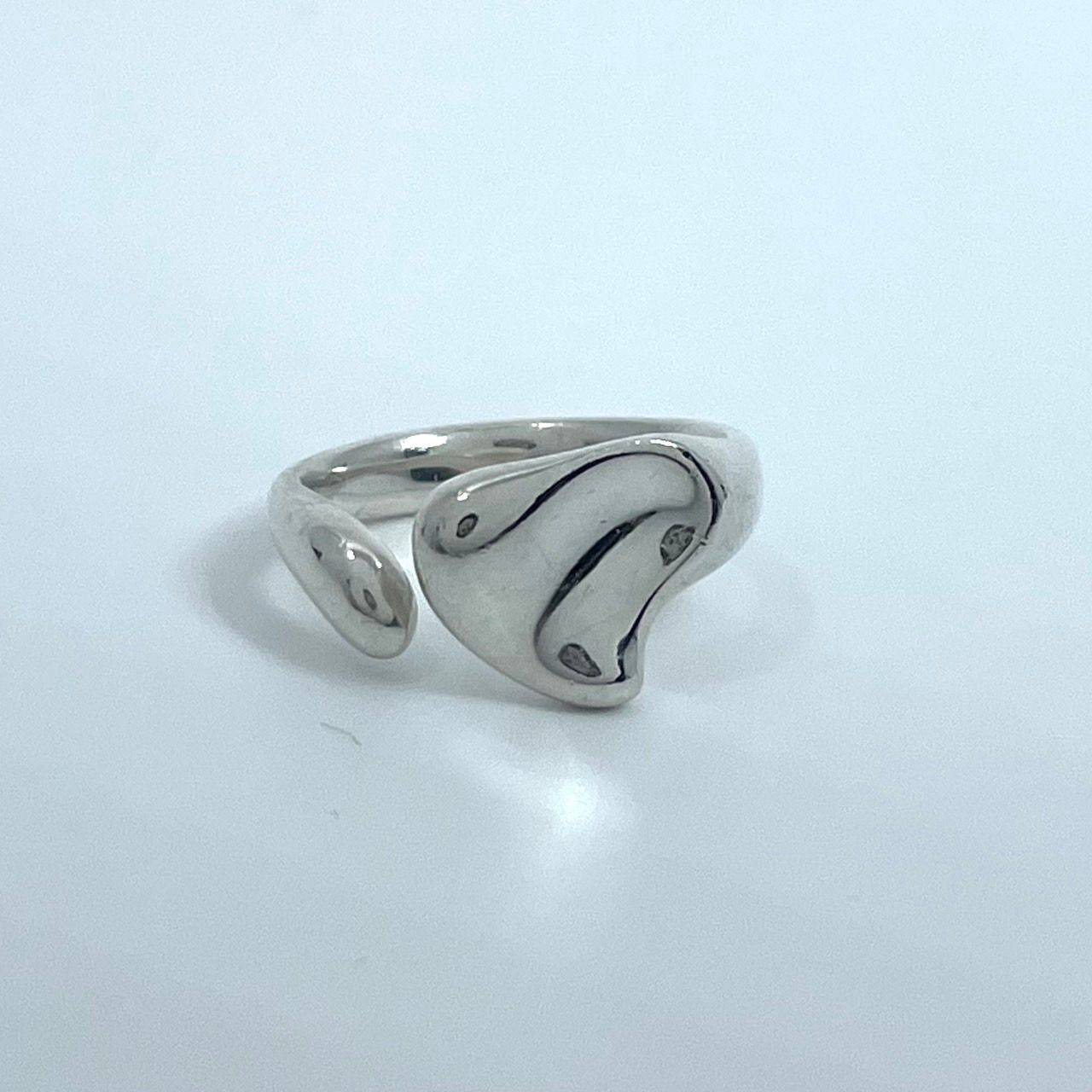 TIFFANY & Co. ティファニー フルハート リング 10号 シルバー
