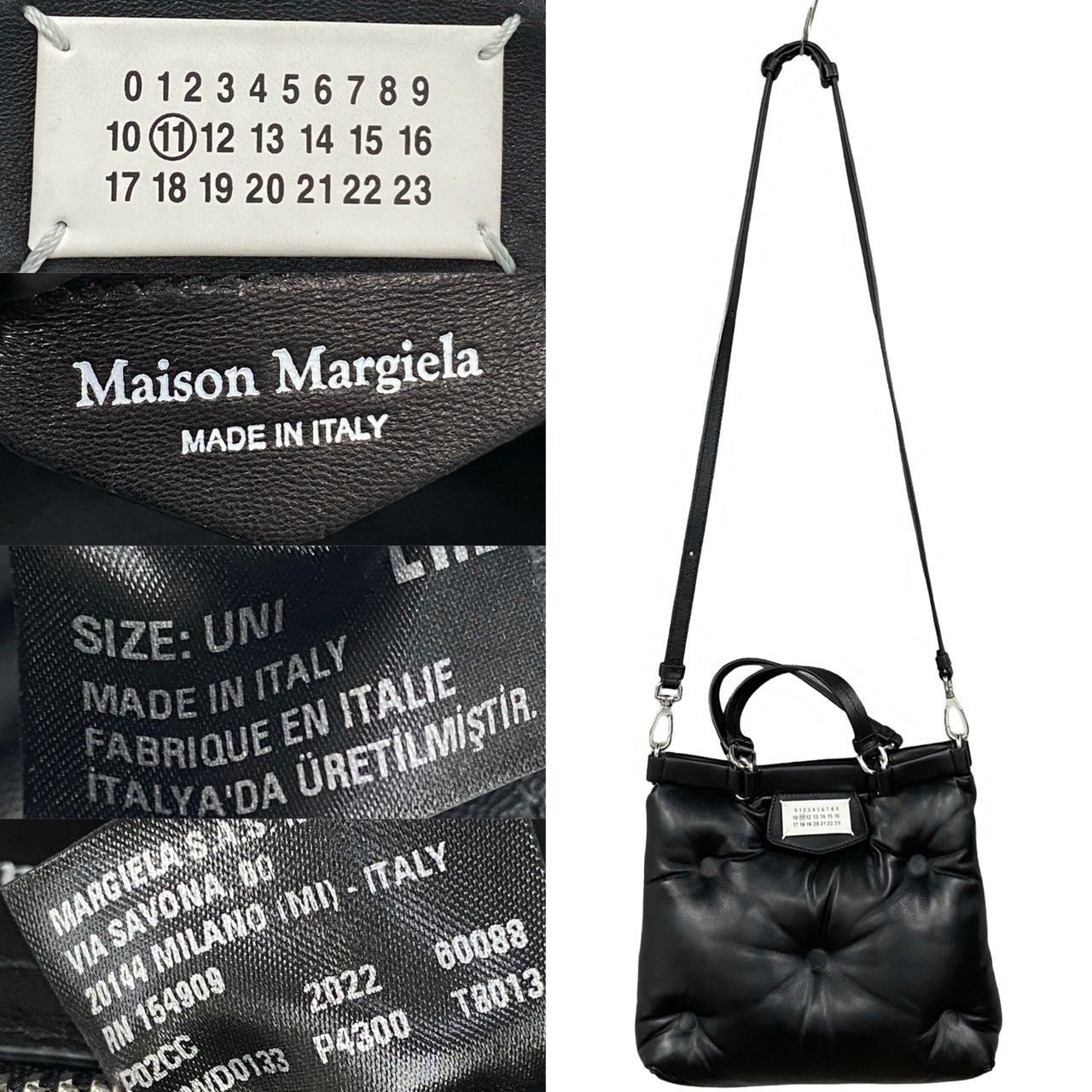 極 美品 MAISON MARGIELA メゾン マルジェラ グラムスラム スモール 