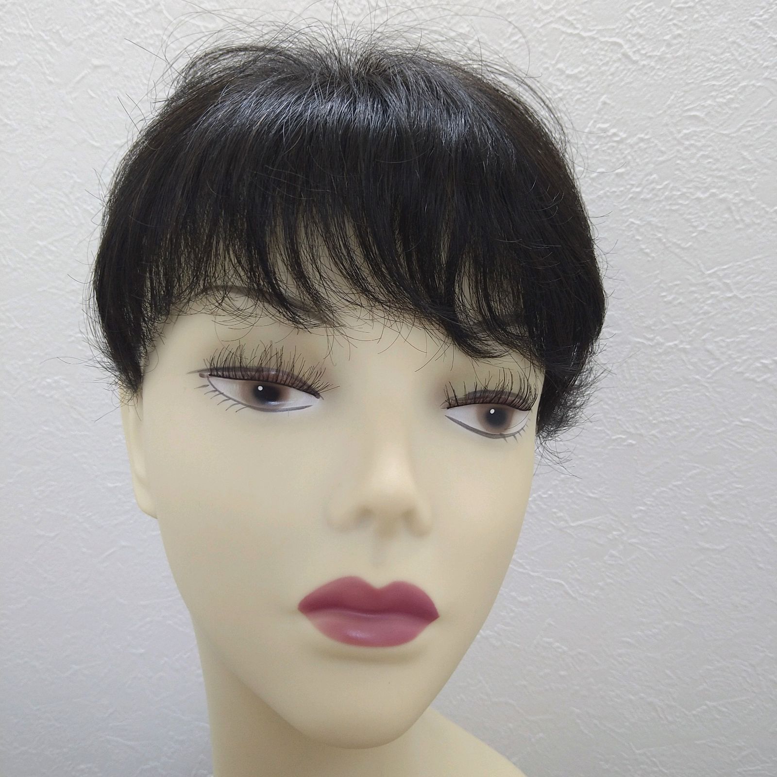 WIG YUKI ユキ 人毛30％MIX フルウィッグ ナチュラルブラック ショート