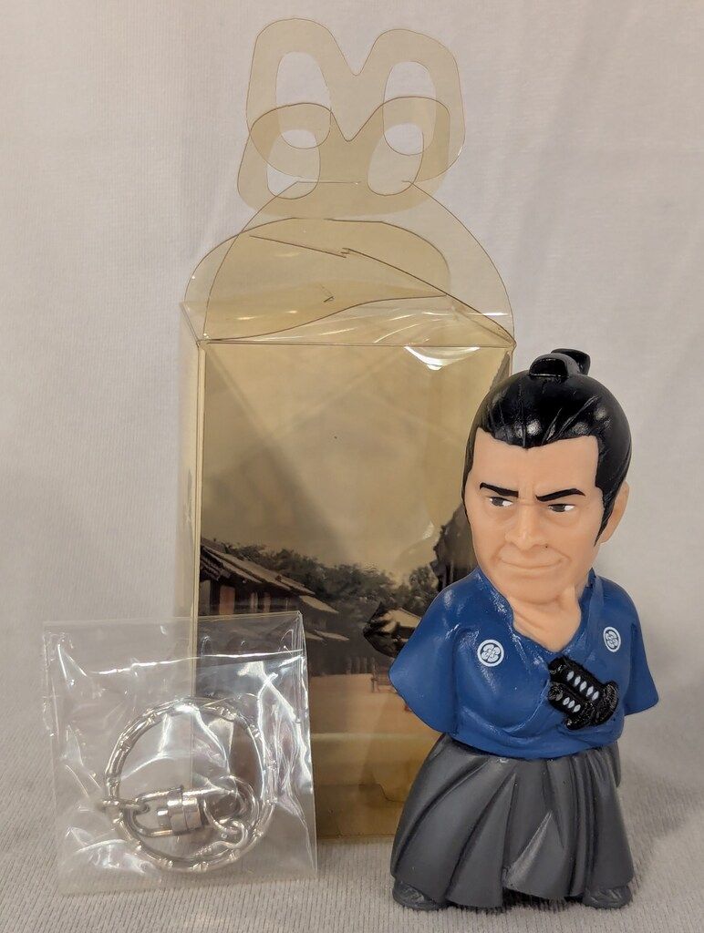 大丸商事時代劇ヒーロー見参　ソフビフィギュア　用心棒三船敏郎　座頭市勝新太郎2体 大丸商事 時代劇ヒーロー見参 用心棒 椿三十郎(三船敏郎)/時代劇