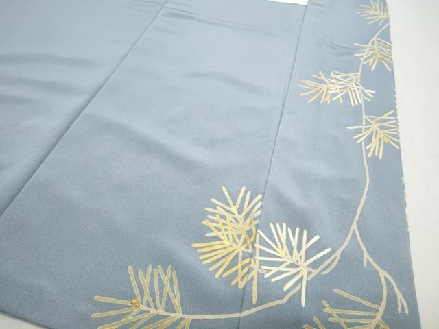 平和屋着物●訪問着　松葉文　金彩　正絹　逸品　CAAS9320th 平和屋着物○訪問着 松葉文 金彩 正絹 逸品 CAAS9320th - メルカリ