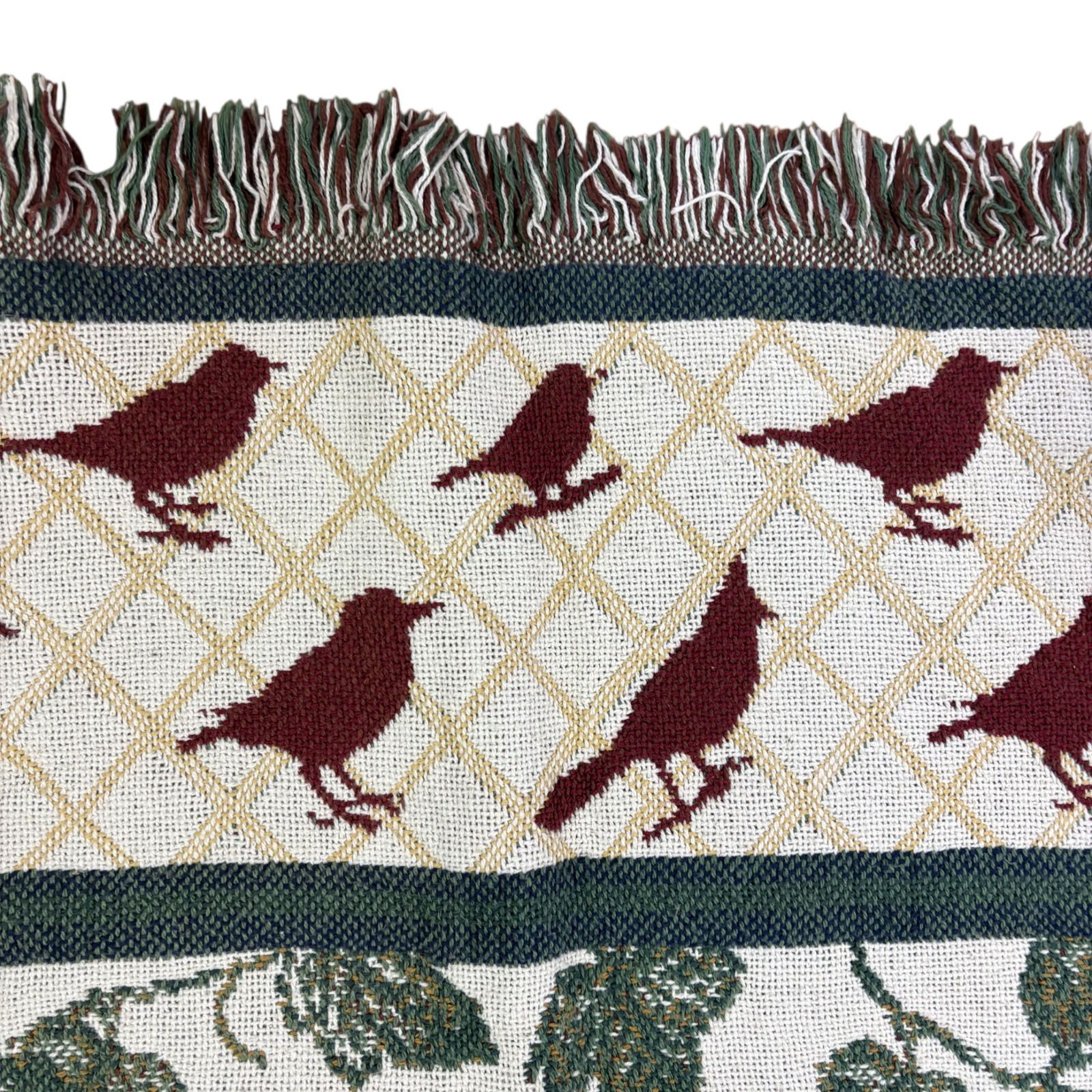vintageラグ カーペット バードハウス 小鳥 アニマル 1417 vintageラグ カーペット バードハウス 小鳥 アニマル 1417 - メルカリ