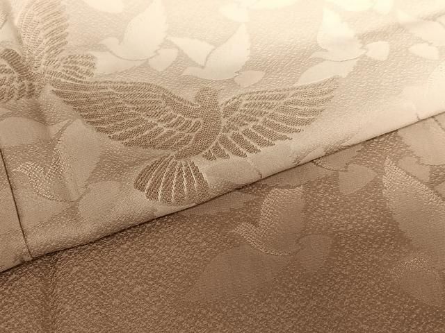 平和屋着物○染色作家 斉藤三才 訪問着 三才鳥地紋 暈し染め